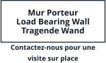 Mur Porteur Load Bearing Wall Tragende Wand Contactez-nous pour une visite sur place